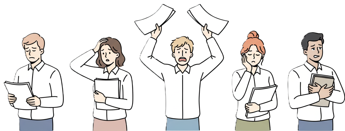 導入前 - ユーザーが困っている様子